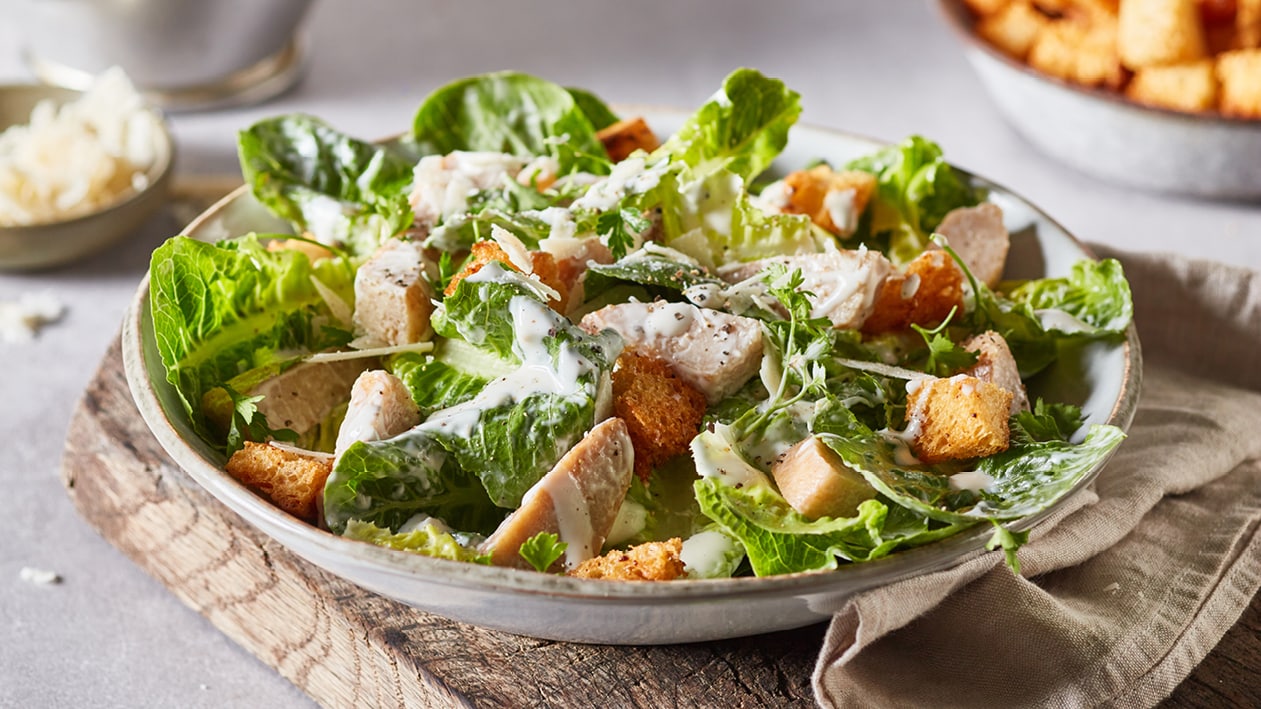 NoChicken Fillet Slices Ceasar Salad